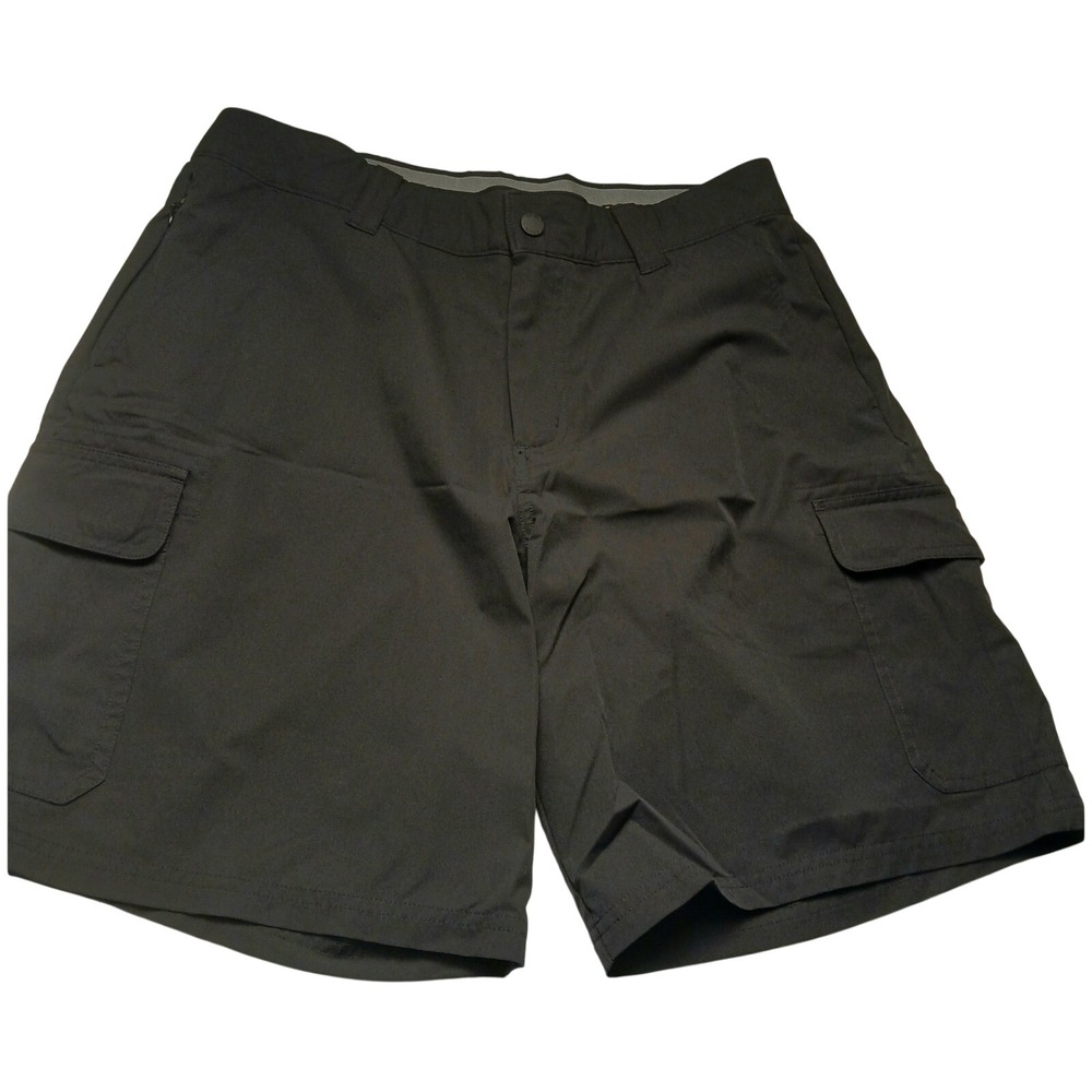 Orvis Mens Cargo Shorts Charcoal Black Size 34 Hiking Fishing Outdoor Utility